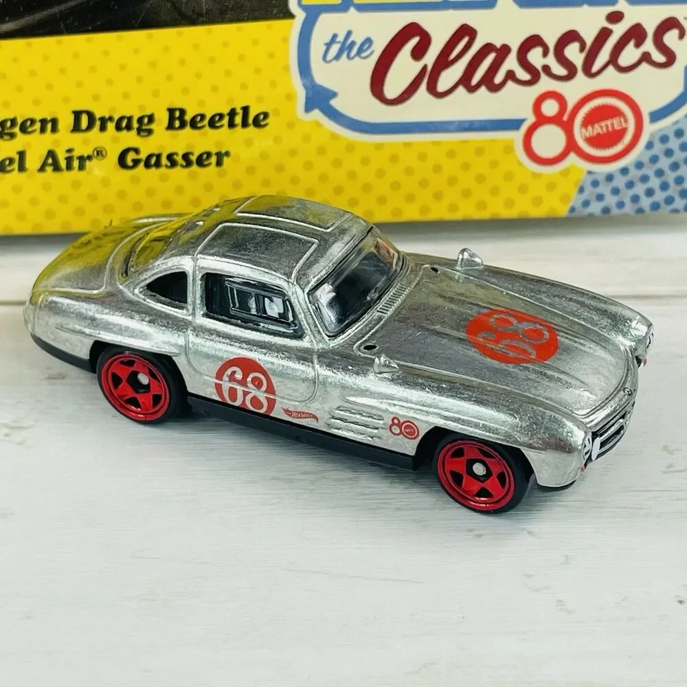 2025 Hot Wheels MERCEDES BENZ 300 SL ZAMAC Replay the Classics 80th Series NEW